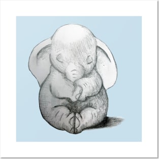 Baby Elephant Posters and Art